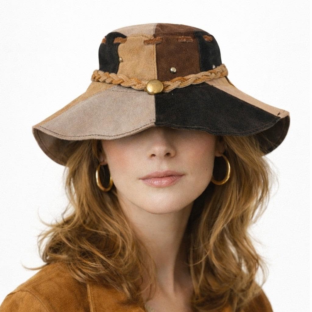 90s Suede Hat - Etsy