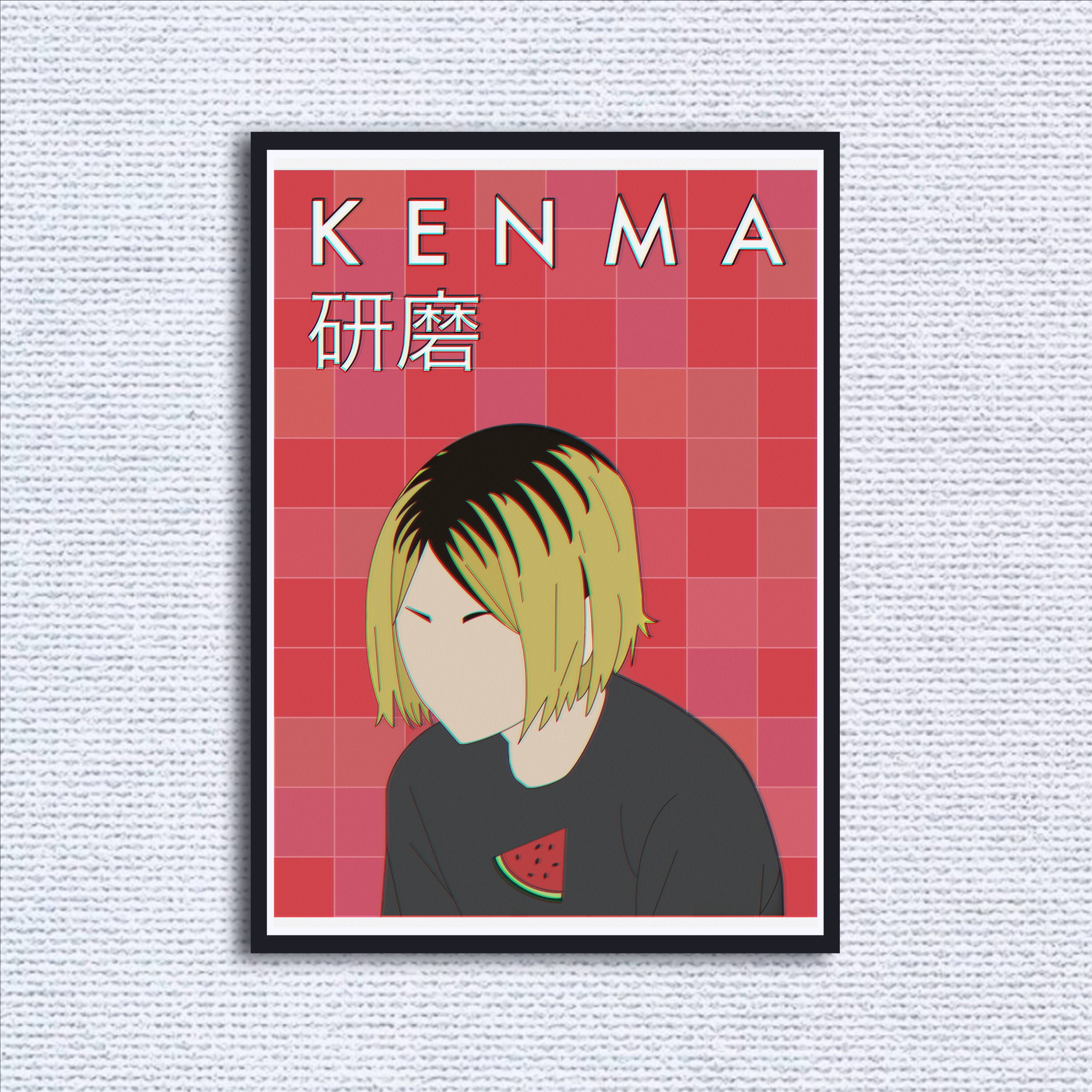 Haikyuu Kenma Watermelon Art Print Digital Download Etsy