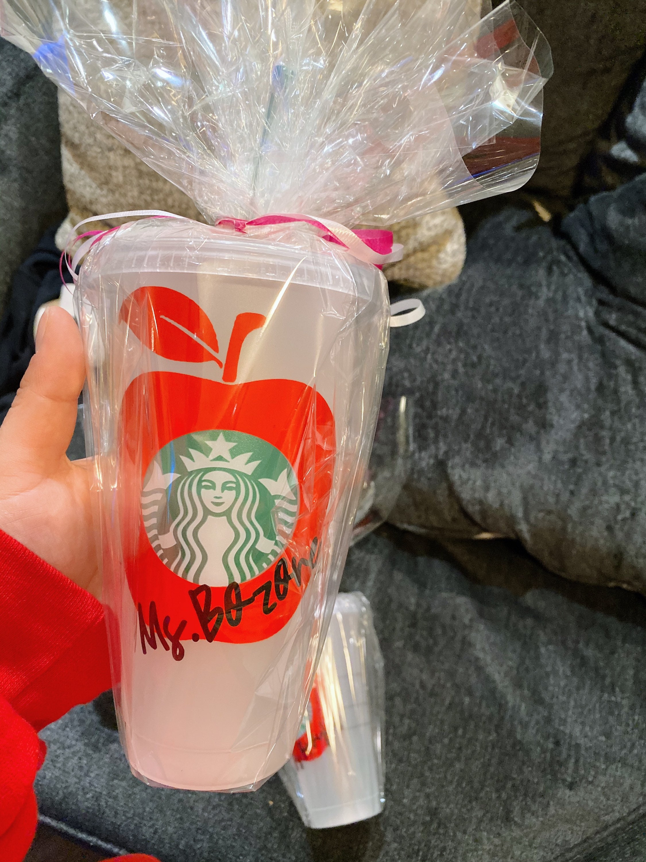 Starbucks Teacher gift Teacher Appreciation Personalized Etsy