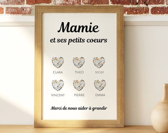 Personalized Granny Poster Grandmother's Day Granny - Etsy