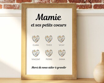 Cadeau mamie. Sac brodé le super bazar de mamie - JoliSacs et Cie