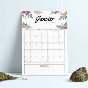Calendrier Mensuel 2023 Maternelle Calendrier Enfant 2022 2023 Calendrier Mural Mensuel Pdf | Etsy Norway