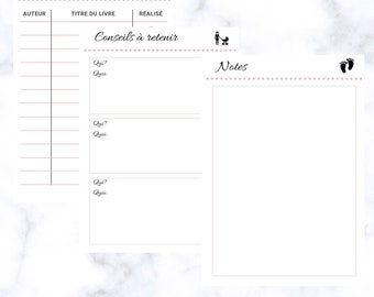 Journal De Bebe Rose A Imprimer Carnet De Suivi Bebe Par Le Etsy France