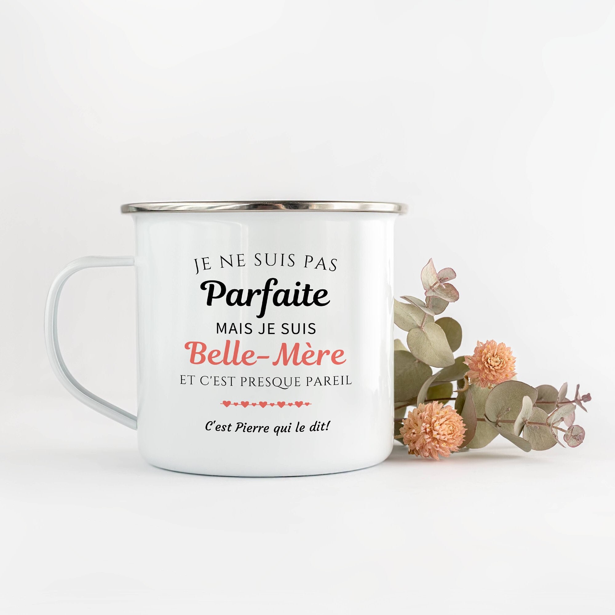 Tasse Belle-Mère Parfaite Personnalisé - Cadeau Mug Camping Belle-Mère