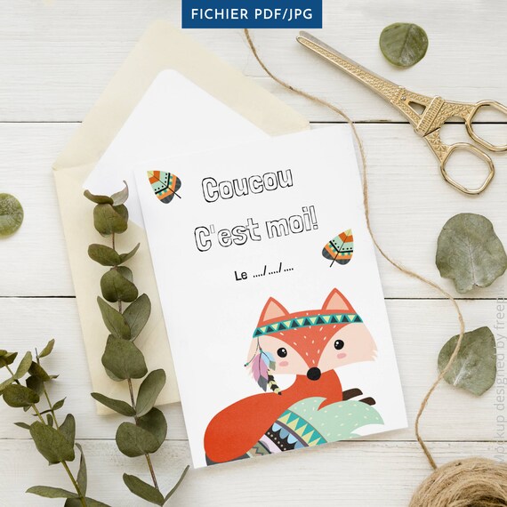 Carte Etape Bebe A Imprimer Animaux De La Foret Animaux De Etsy