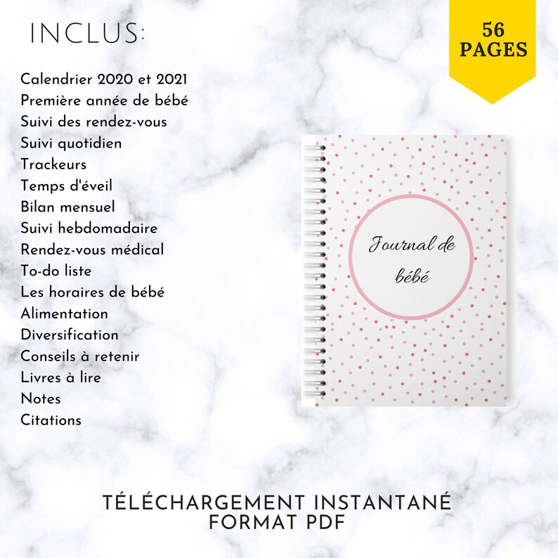 Journal De Bebe Pdf Rose Fr Carnet De Suivi Bebe Carnet Etsy Journal De Bebe Pdf Rose Fr Carnet De Suivi Bebe Carnet Etsy