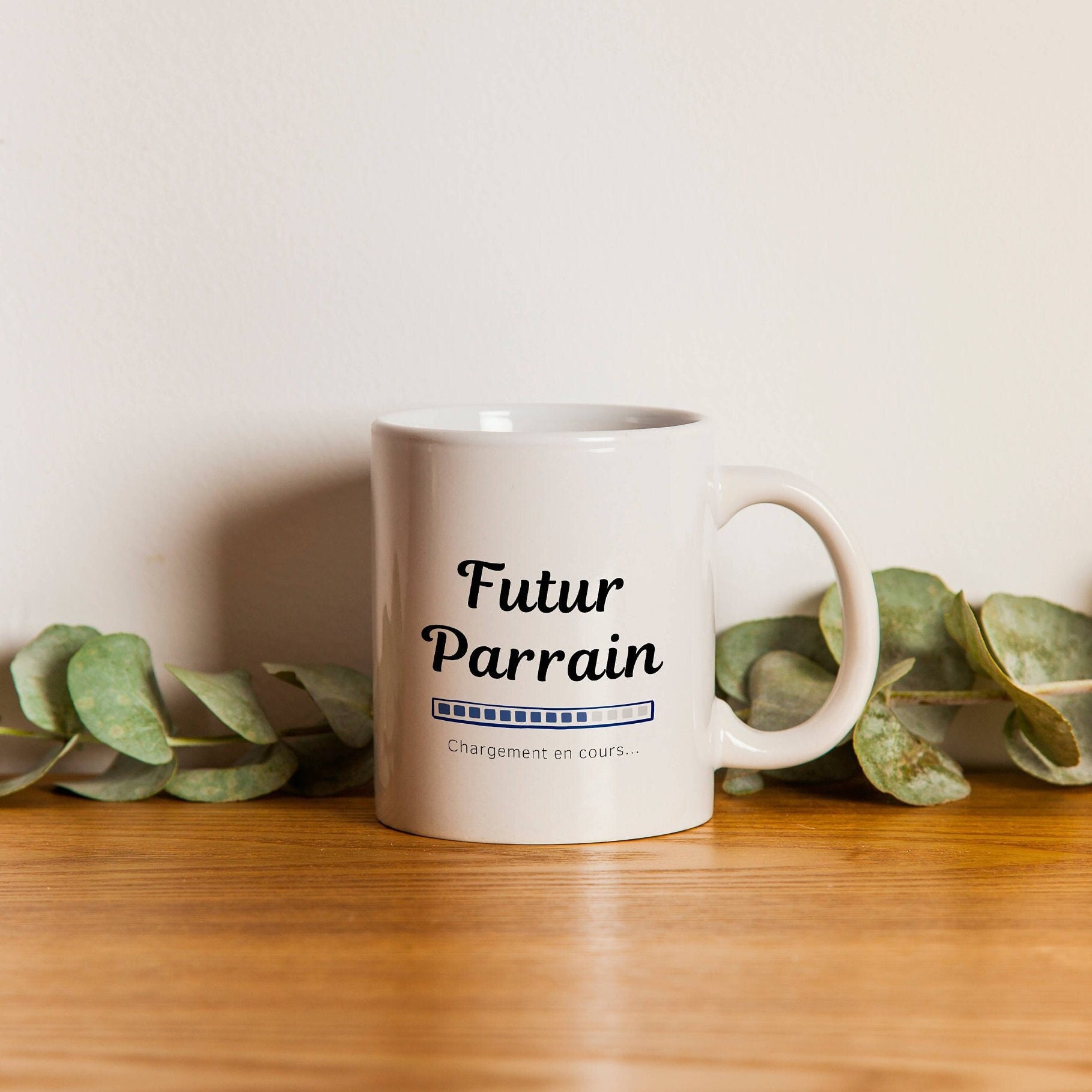 Mug Futur Parrain Chargement en Cours - Cadeau Pour Les Futurs Tasse Loading