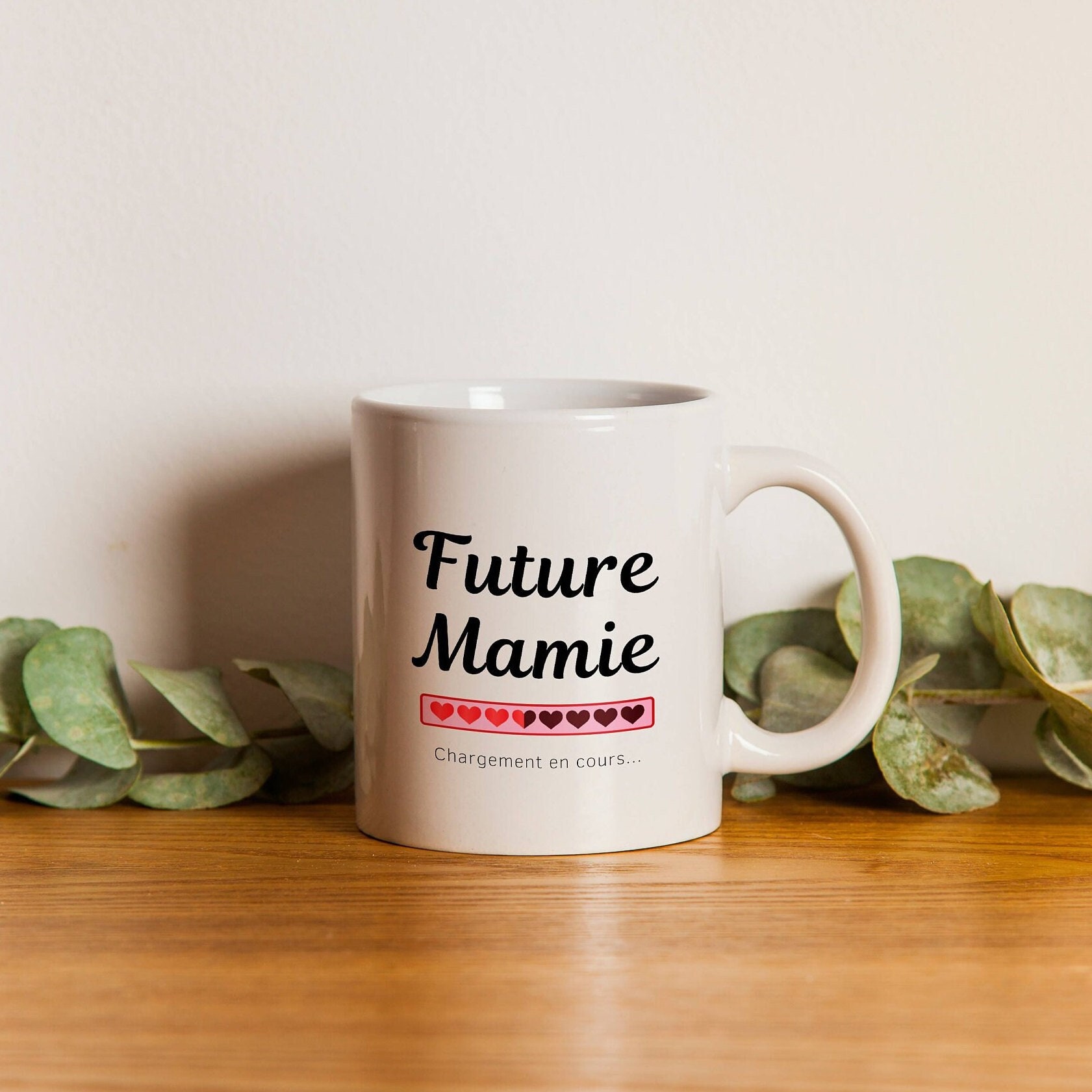 Tasse Future Mamie Chargement en Cours - Annonce Grossesse Mamies Tasse Loading