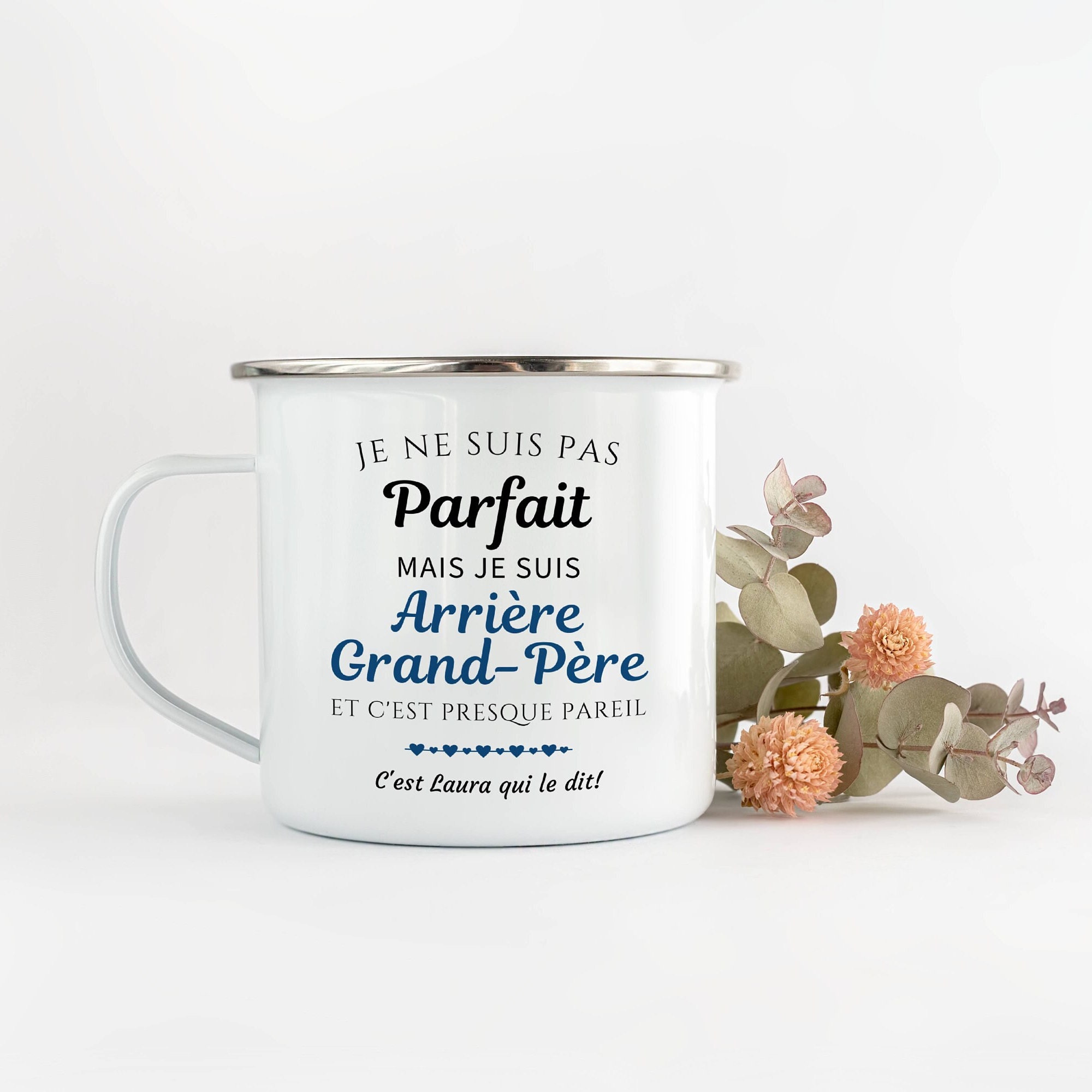 Tasse Arrière Grand-Père Personnalisée - Mug Arrière-Grand-Père Cadeau Humour Famille Arrière-Grand-