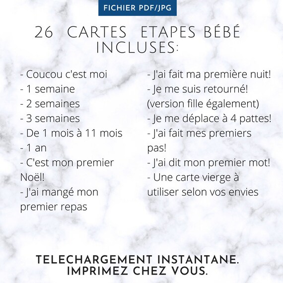 Carte Etape Grossesse Et Bebe Pdf Rose Pastel A Imprimer Etsy