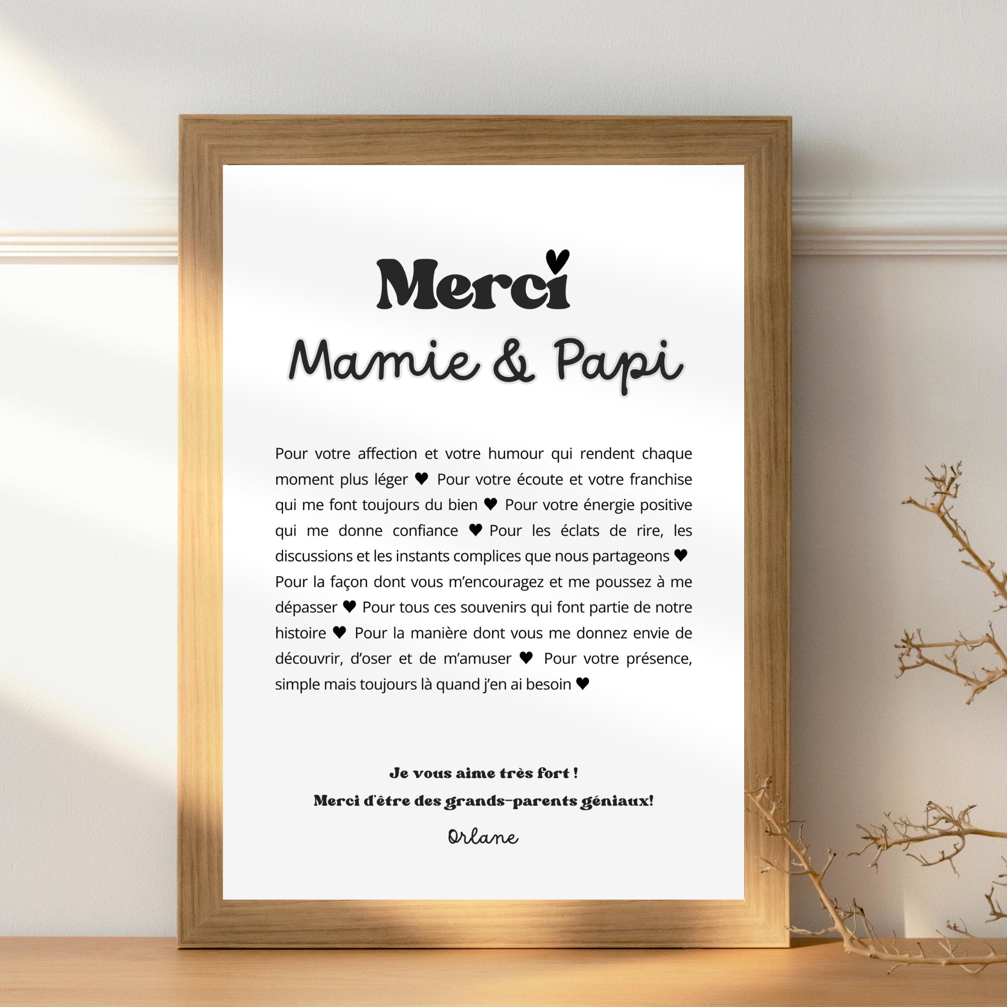 Lot De 2 Cuillères à Café Gravées - Cadeau Pour Grands-Parents (Papi/Mamie), En Acier Inoxydable, Lavable Lave-vaisselle - 5