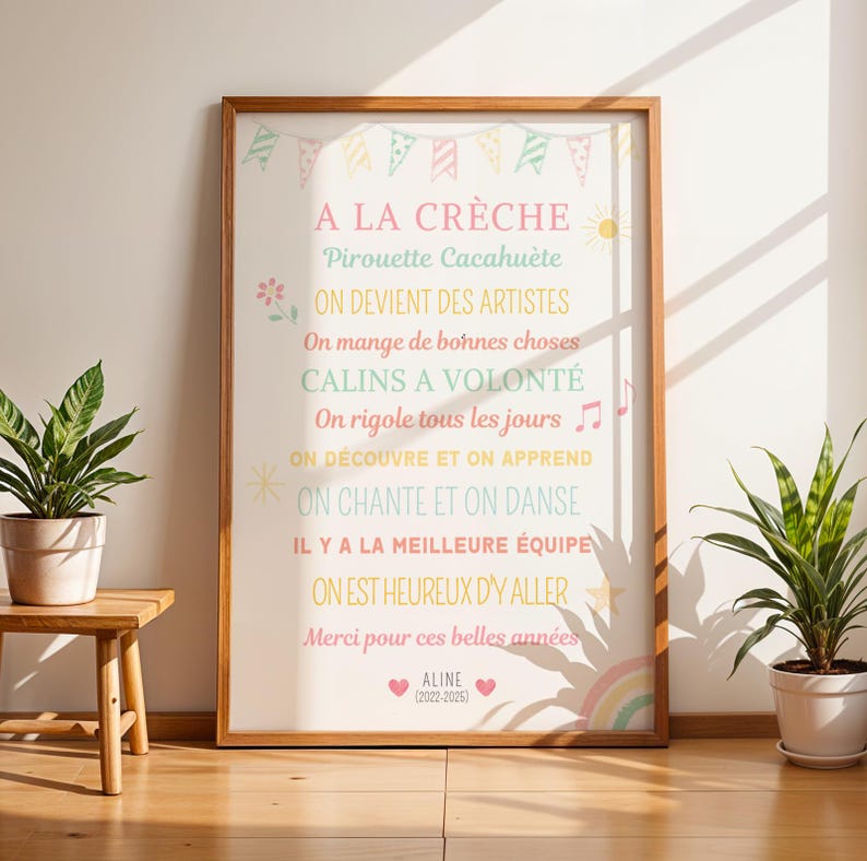 Affiche Cadeau Cr che Nounou Ou Mam Cadeau Cr che Remerciement affiche-cadeau-cr-che-nounou-ou-mam-cadeau-cr-che-remerciement