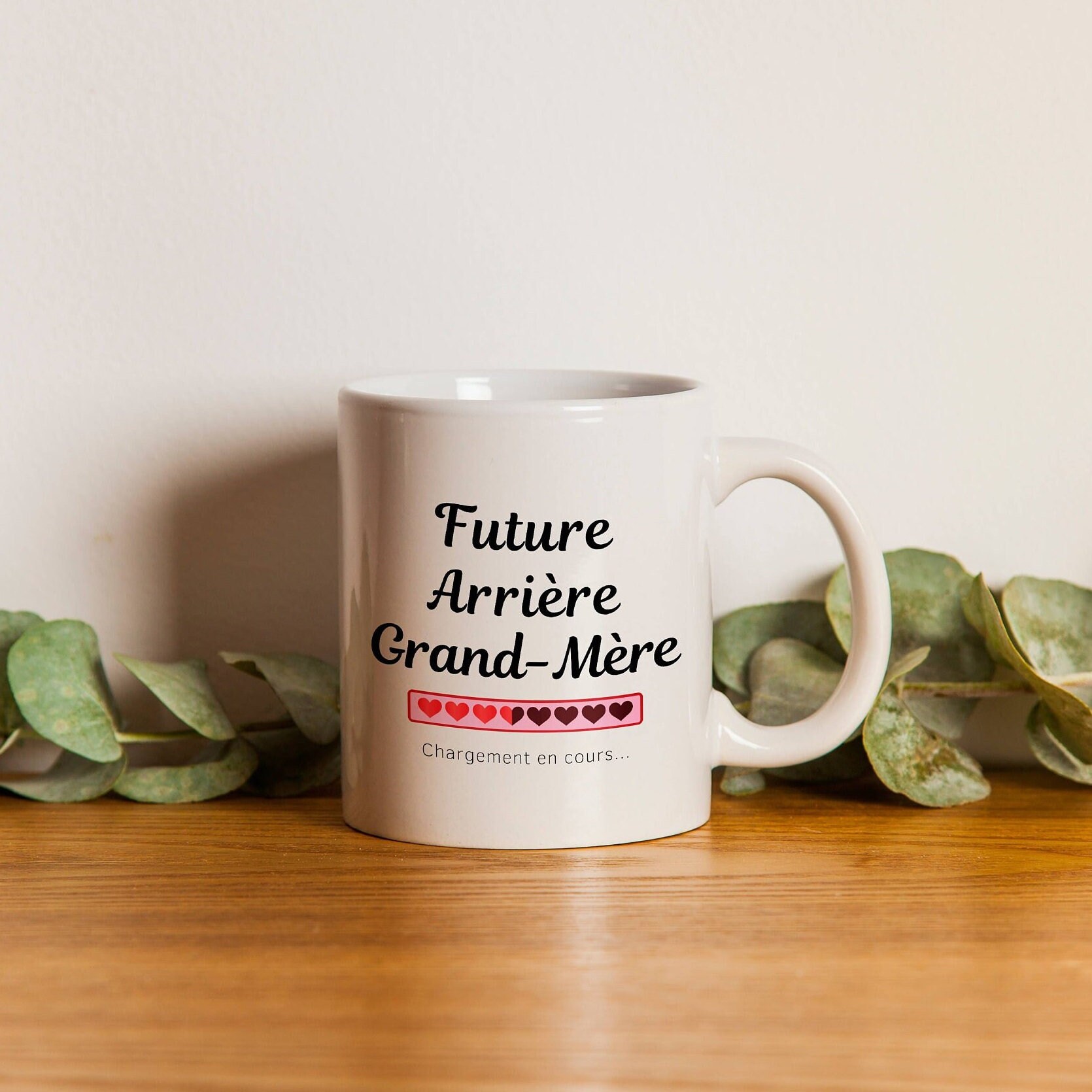 Tasse Future Arrière Grand-Mère Chargement en Cours - Cadeau Annonce Grossesse Futures Arrières Gran