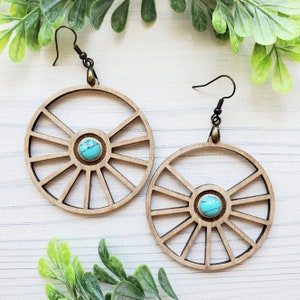 Circle Cutout Hoop Laser Engraved Earrings DIGITAL FILE