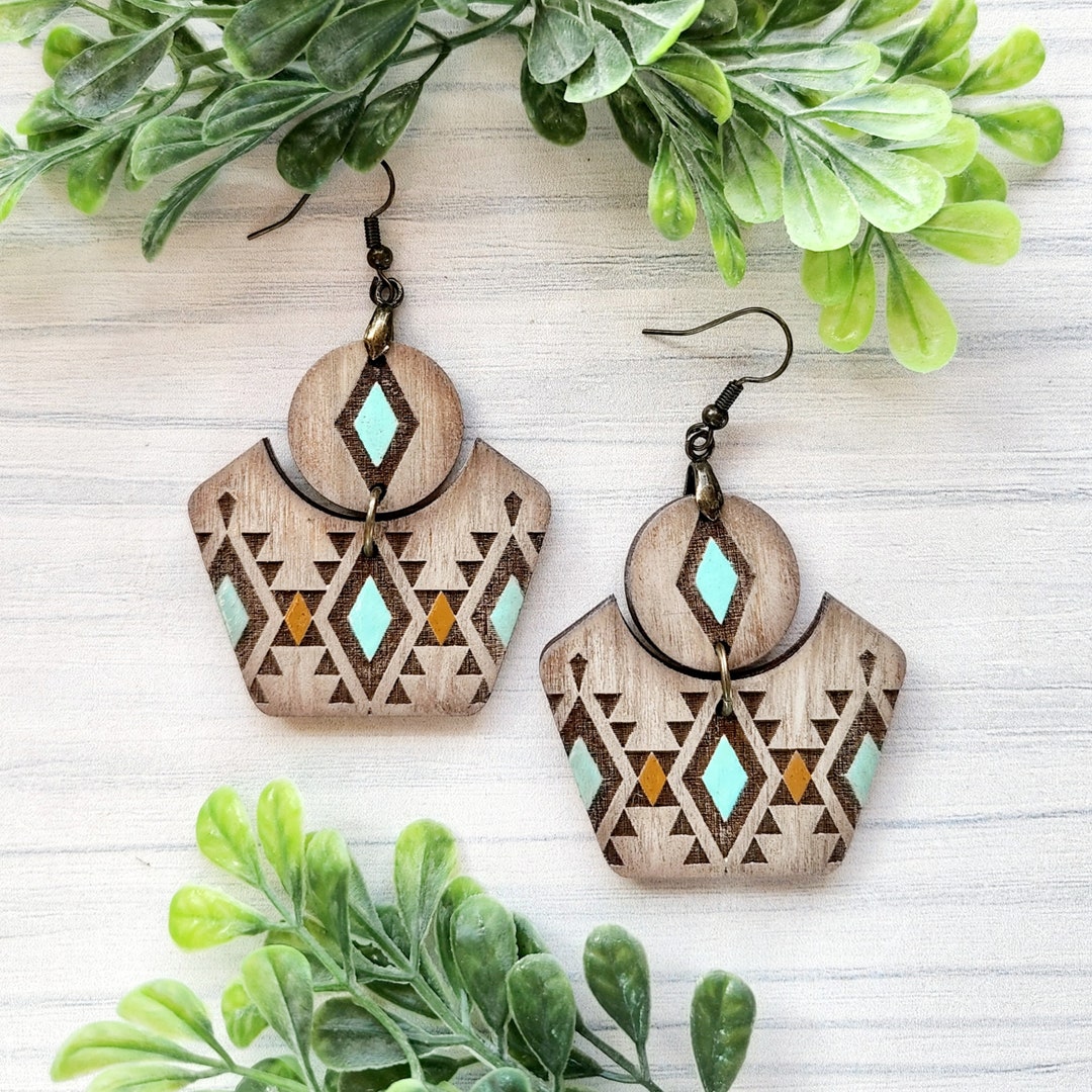 Aztec Diamond Pixie Flares Green