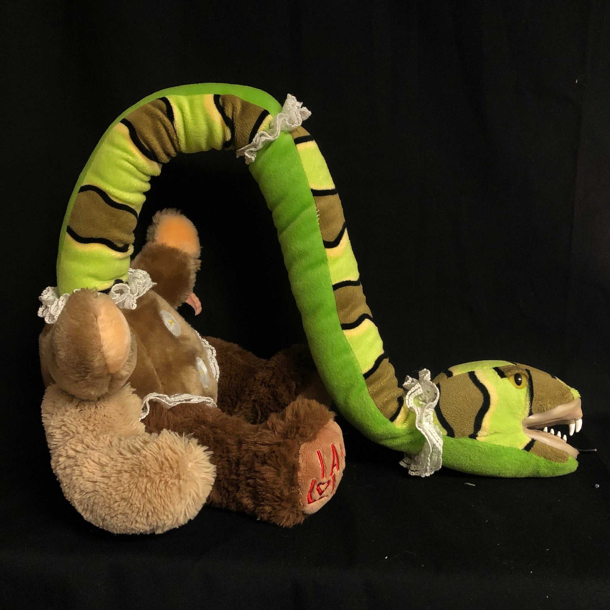 Snake teddy bear cheap