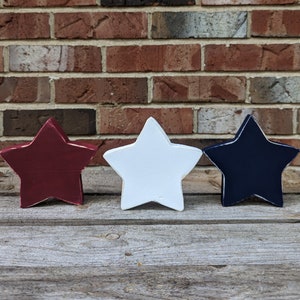 Red, White & Blue Star Trio