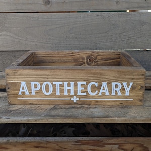 Apothecary Box