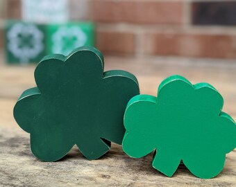 2 Shamrocks St. Patrick es Day 2 Stück Set