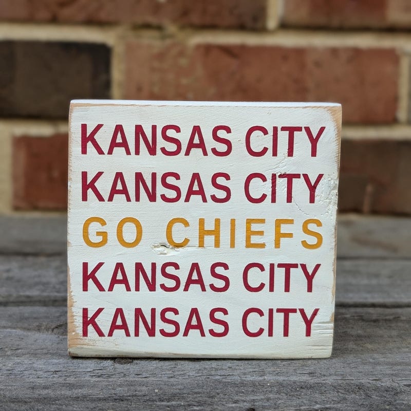 Chiefs Football Signs - Etsy