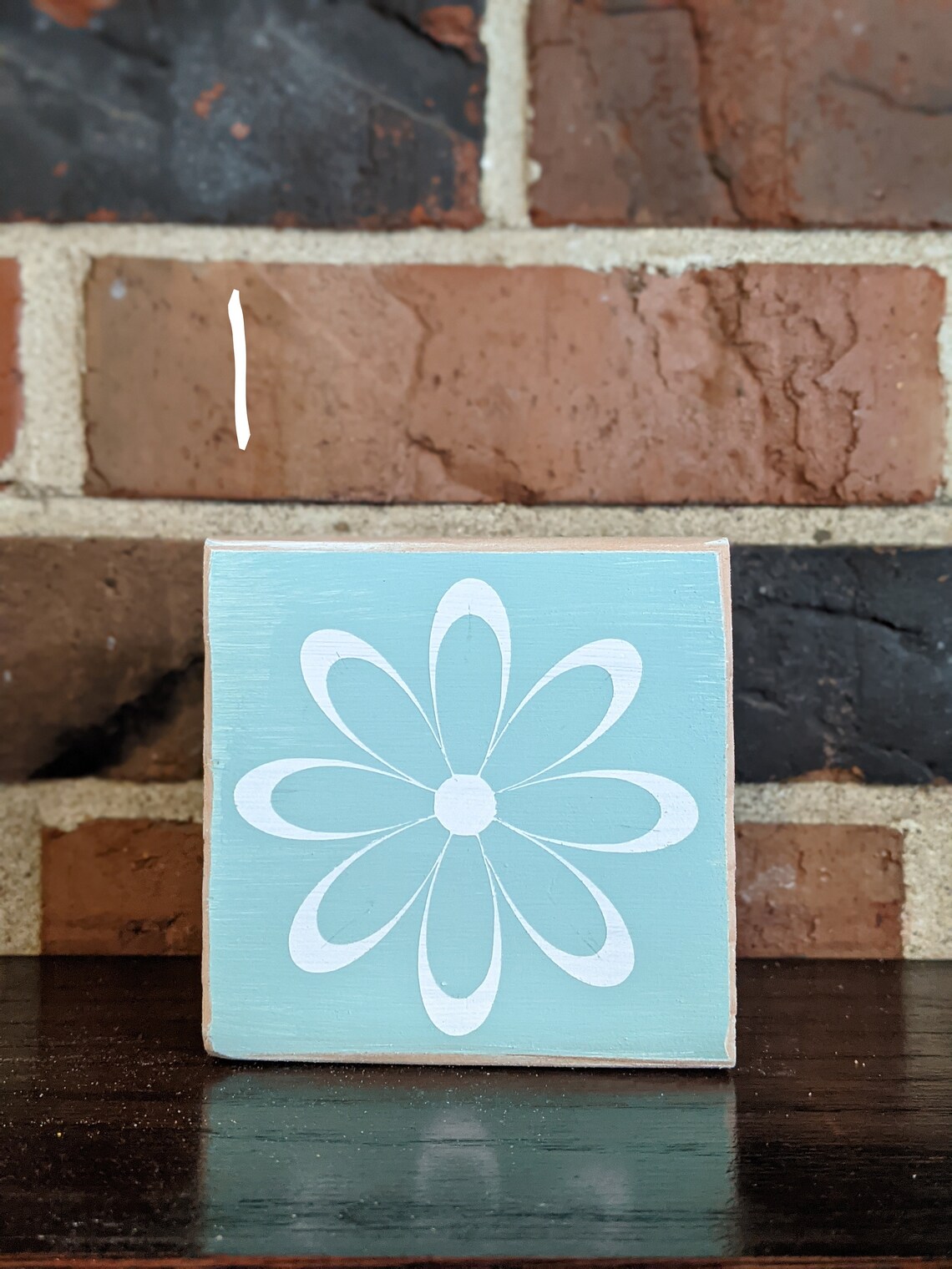 Flower Blocks / Rustic Wooden Spring Decor - Etsy