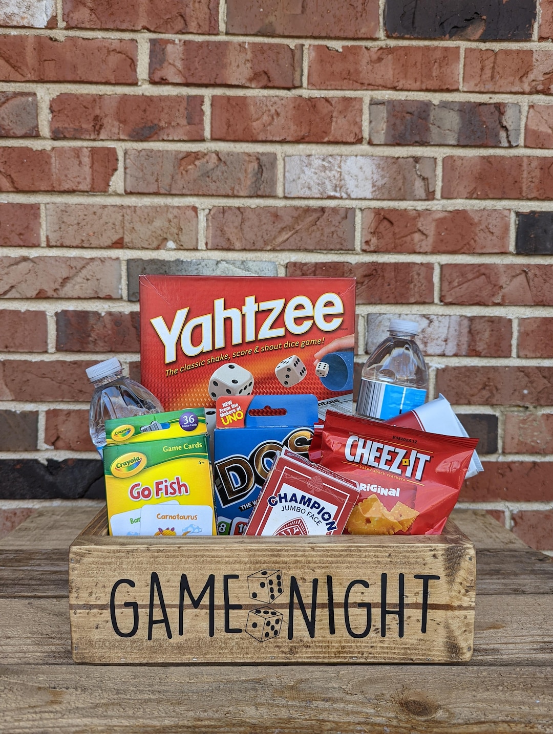 Game Night Gift Basket {with Printable!} - Dash of Sanity