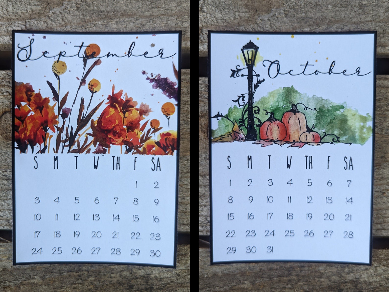 Mini 2023 Desktop Calendar Refill - Etsy