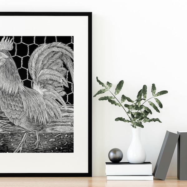 Scratchboard Art Etsy