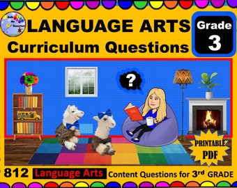 3rd Grade Homeschool Curriculum Questions-LANGUAGE ARTS-What your 3rd grader needs to know! Just the facts, never mind the bells & whistles!