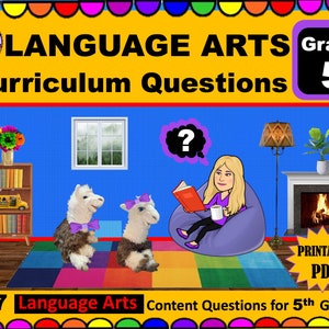 5th Grade Homeschool Curriculum Questions-LANGUAGE ARTS-What your 5th grader needs to know! Just the facts, never mind the bells & whistles!