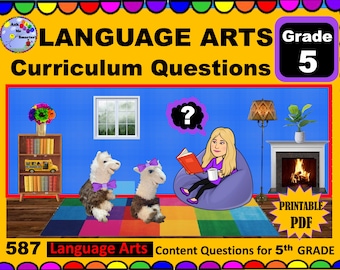 5th Grade Homeschool Curriculum Fragen-SPRACHKUNST-Was Ihr 5tklässler wissen muss! Nur die Fakten, geschweige denn Schnickschnack!