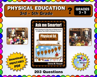 PHYSICAL EDUCATION 3rd - 5th Grade Curriculum-aligned Questions & Answers