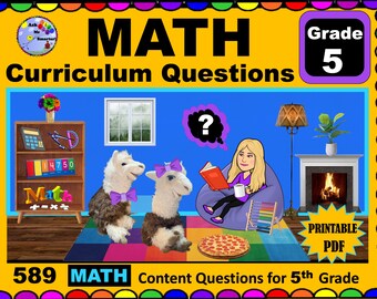 5th Grade Homeschool Curriculum Fragen-MATHE-Was Ihr 5th-Klässler wissen muss! Nur die Fakten, geschweige denn Schnickschnack!