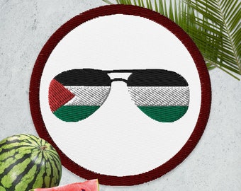 Palestinian Flag Aviator Embroidered patch