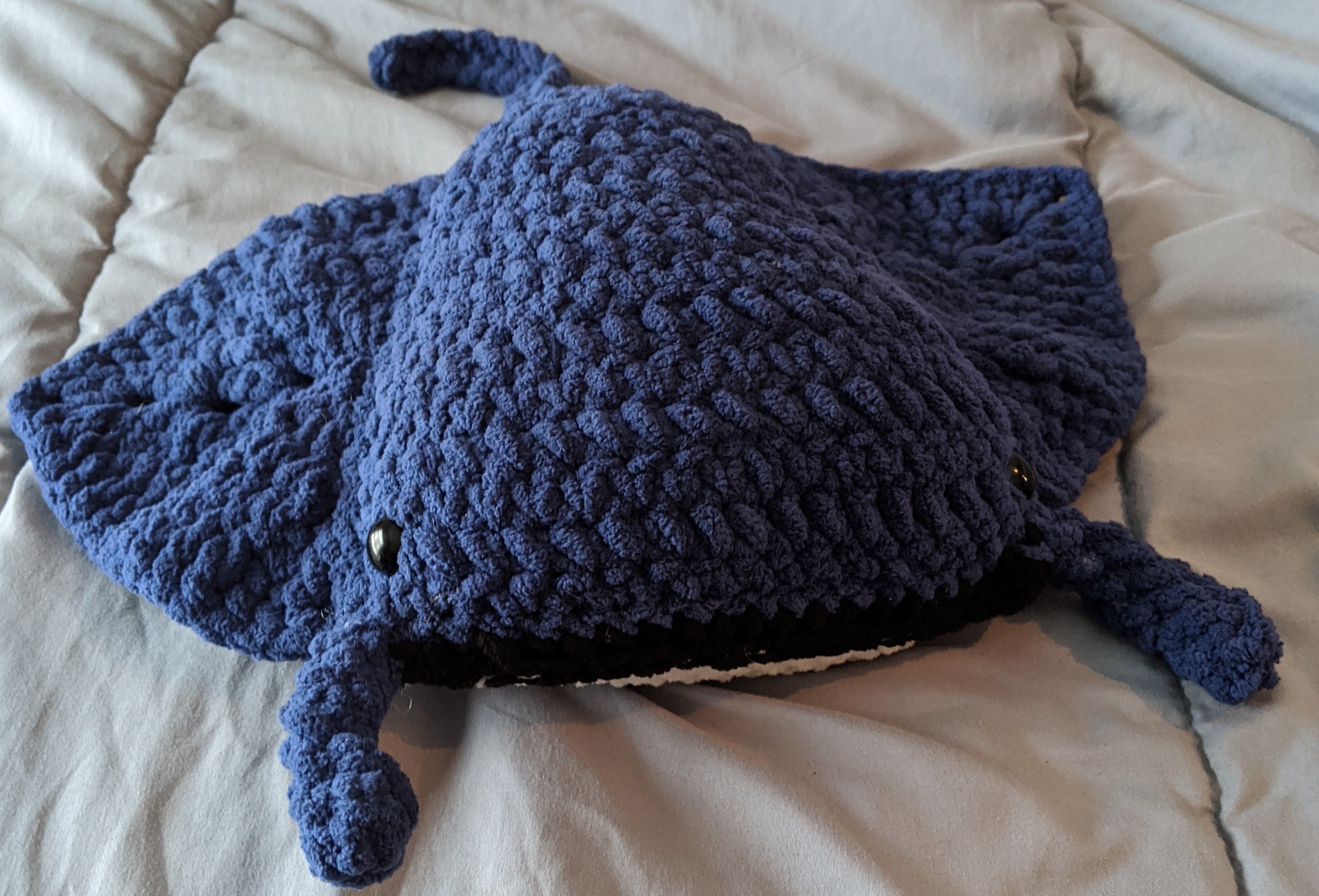 Manta Ray Crochet Pattern Etsy