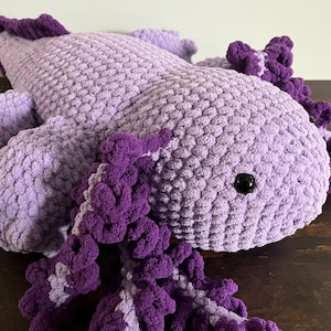 Axolotl ~ Crochet Pattern (Jumbo)