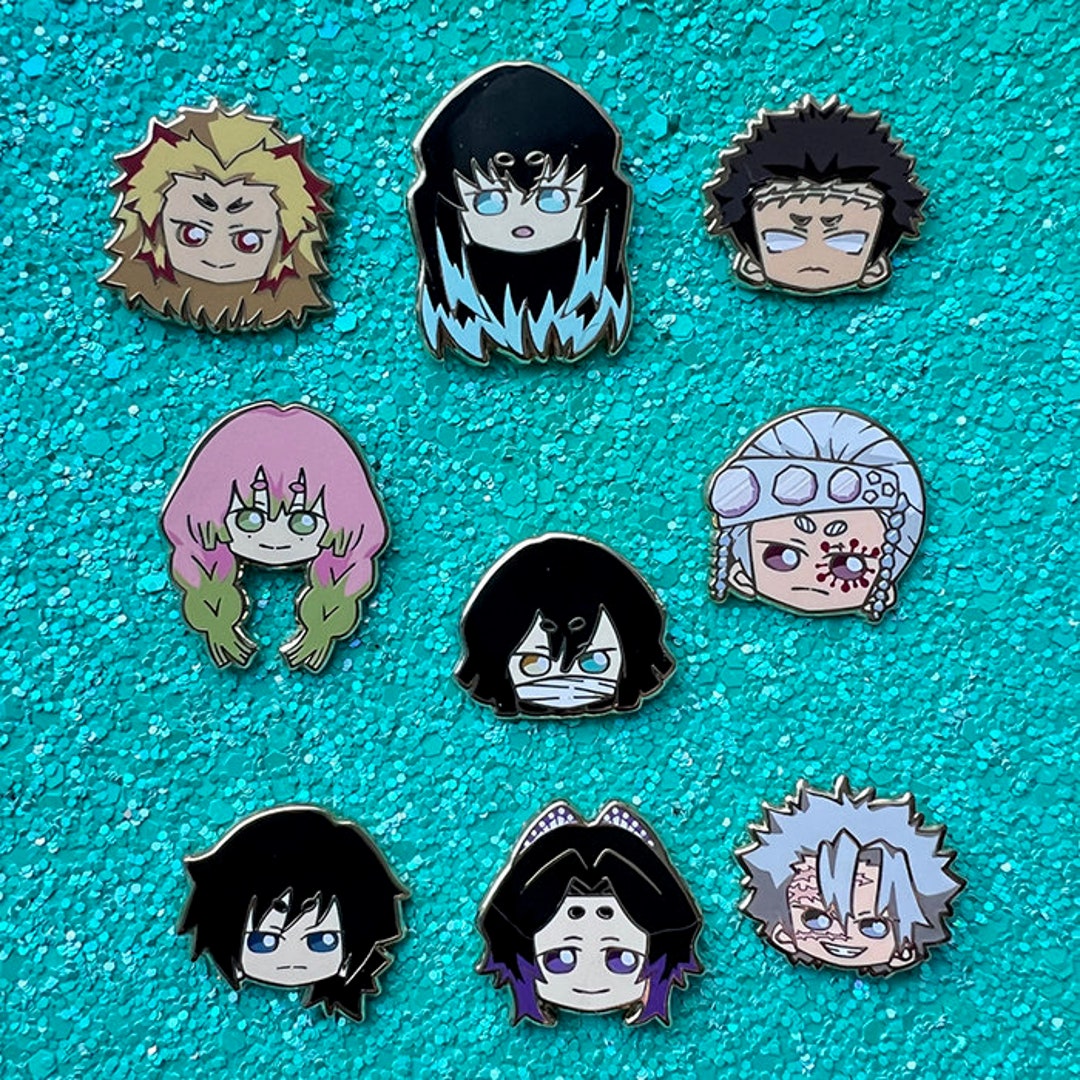 DS Chibi Head Pins - Etsy