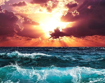 Perfect Horizon - USA Shipping - DIY Paint by Number Kit Acrylic Painting Home Decor