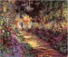 Pathway in Monet's Garden - USA Shipping - DIY Paint by Number Kit Acrylic Painting Home Decor 