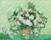 Roses - Vincent Van Gogh - 1890 - USA Shipping - DIY Paint by Number Kit Acrylic Painting Home Decor 