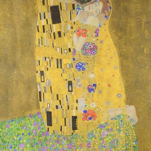 The Kiss - Gustav Klimt - USA Shipping - DIY Paint by Number Kit Acrylic Painting Home Decor