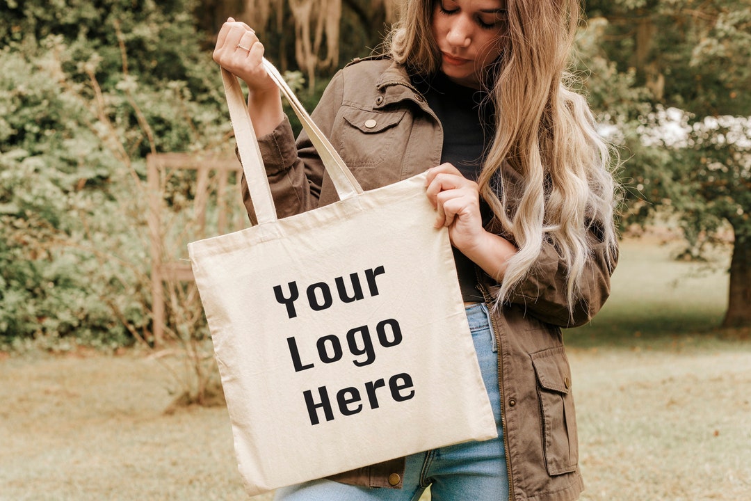 Custom Logo Tote Bags , Custom Text Bag, Promotional Tote Bag, Trade ...
