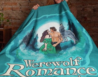 Paranormal and Sci-Fi Werewolf Romance Novels Fugly Barbie Exclusive Throw Blanket