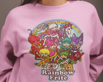 Rainbow Frite Unisex Sweatshirt