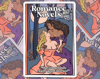 Sapphic Romance Novels Bubble-free stickers