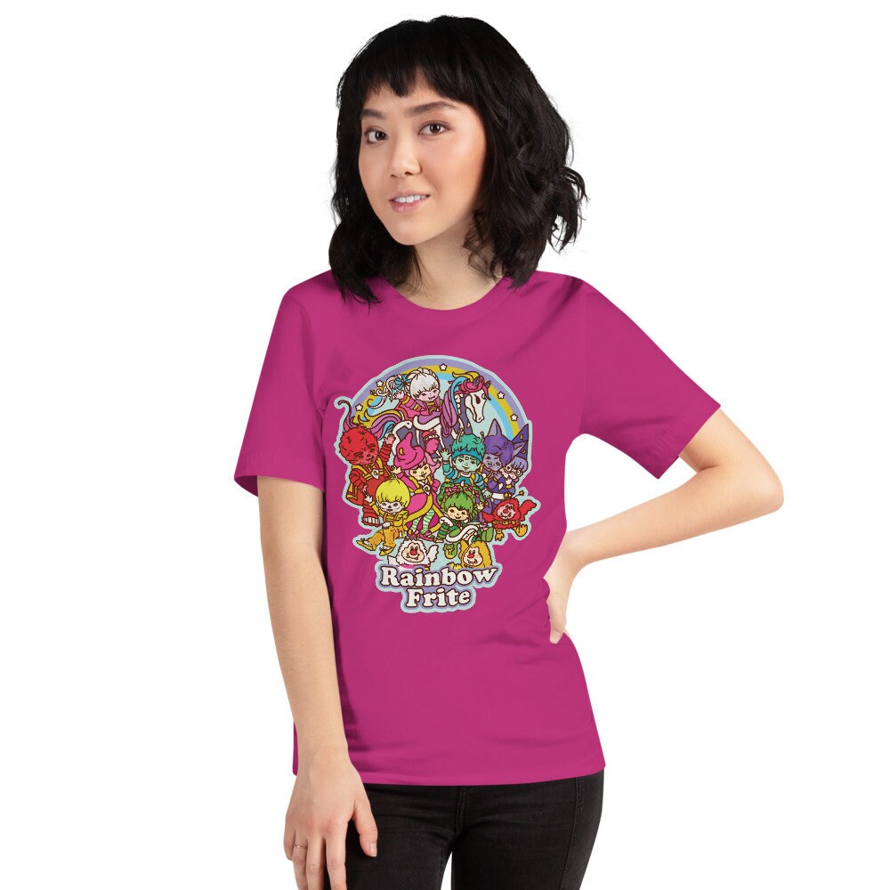 Rainbow Frite Short-sleeve Unisex T-shirt | Etsy