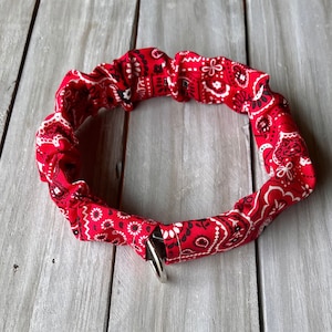 Dog neck scrunchies hotsell