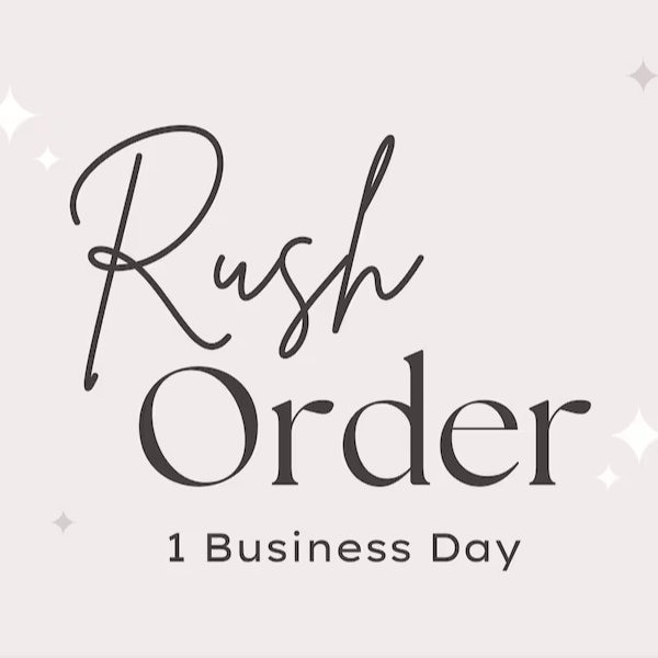 RUSH ORDER UPGRADE - rush production time