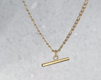 Bar Chain Gold Chain Necklace Gold 