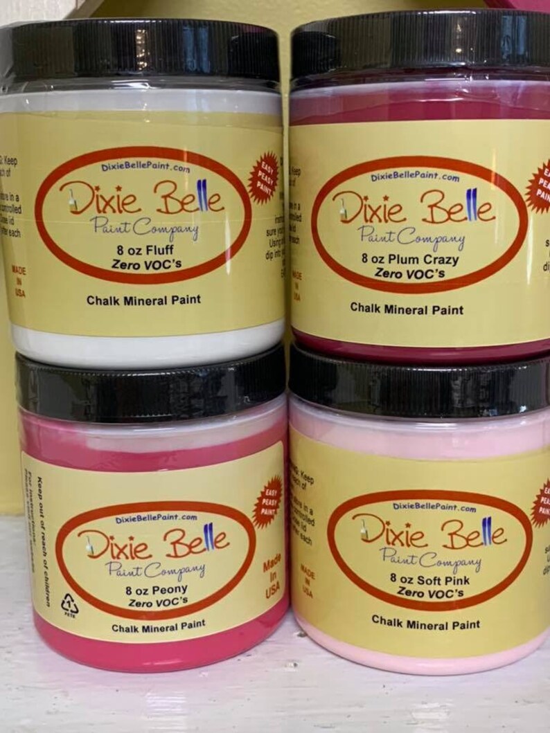 Dixie Belle Chalk Paints Full Spectrum of Colors Etsy